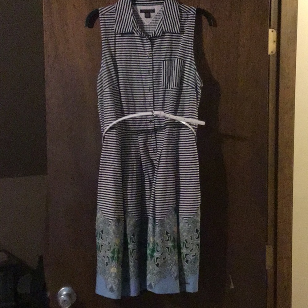 Tommy Hilfiger shirt dress size Large